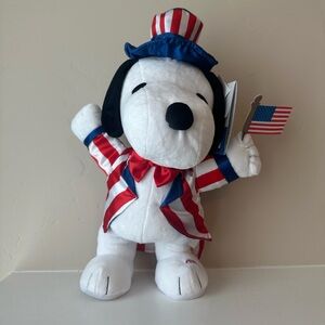 Snoopy Side Stepper Yankee Doodle Animated Peanuts
